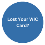 Lost your WIC card